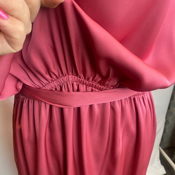 NWT Karlie Amore Long Maxi Sleeveless Dress Elastic Waist & Belt Womens Medium - Picture 9 of 13